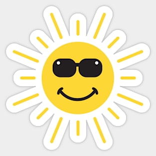 Sun shades Sticker